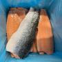 Filets de saumon trim D surgel&eacute; IQF