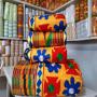 Pagnes traditionnels africain fait tisserands