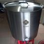 Vente de cuiseur en inox avec thermometre, robine