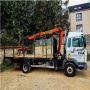 Camion Renault Midliner M 180 avec Grue Palfinger