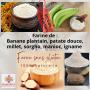 farines sans gluten,  naturelles,  
