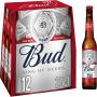 bire blonde bud - pack de 12 x 25 cl