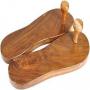 galoches en bois 