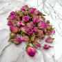 boutons de roses damas bio