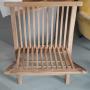 LOT DE CHAISES DE JARDIN EN BOIS DE TEK**