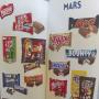 chocolat,mars, Nutella, milka, KitKat 