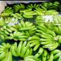attieke,  manioc,  banane