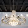 accessoires d'éclairage, chandelier,  abat-jour