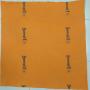 serpillière viscose orange imprime.