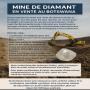 mine de diamant au botswana 