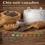 chia noir en vrac canadien bio et conv