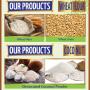 wheat flour / <b>coconut</b> powder