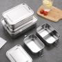 boîte à repas pique nique en acier inox 304