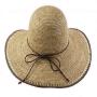 chapeau en crochet capeline 