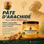 pate d'arachide d'afrique 100% naturelle