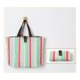 sac shopping pliable en toile d'oxford