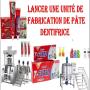 créez une unité de fabrication de dentifrice