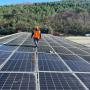 Installation centrale solaire en Afrique