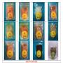 FRUITS SECHES : ANANAS, MANGUE, BANANE, 