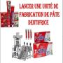 Cr&eacute;ez une Unit&eacute; de Fabrication de Dentifrice